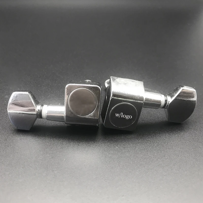 6 in linie versiegelt gitarre tuner 2 pin schlüssel tuning pegs keys mechaniken set für fd st elektrische gitarre 6r free global shipping