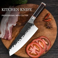 japanese chef knife handmade forgedkitchen knife stainless steel knife for meat fruit fish vegetables butcher tescoma peeler