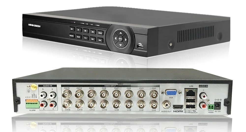 H.265 16CH 8CH 5MP AHD DVR цифровой видеорегистратор для видеонаблюдения камера безопасности Onvif сеть 16 каналов IP HD 1080P NVR электронная сигнализация