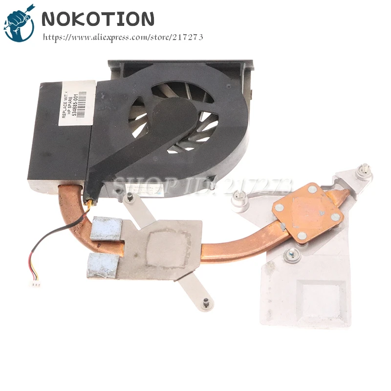 Радиатор NOKOTION для процессора HP Compaq CQ61 G61 с радиатором 532606-001 534685-001 | Компьютеры и