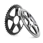 Приводная цепь колеса Bafang, Звездочка для электрического велосипеда 44T 46T 48T 52T BBS01B BBS02B