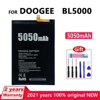 new original 5050mah bl 5000 phone battery for doogee bl5000 in stock high quality replacement batteries with free tools