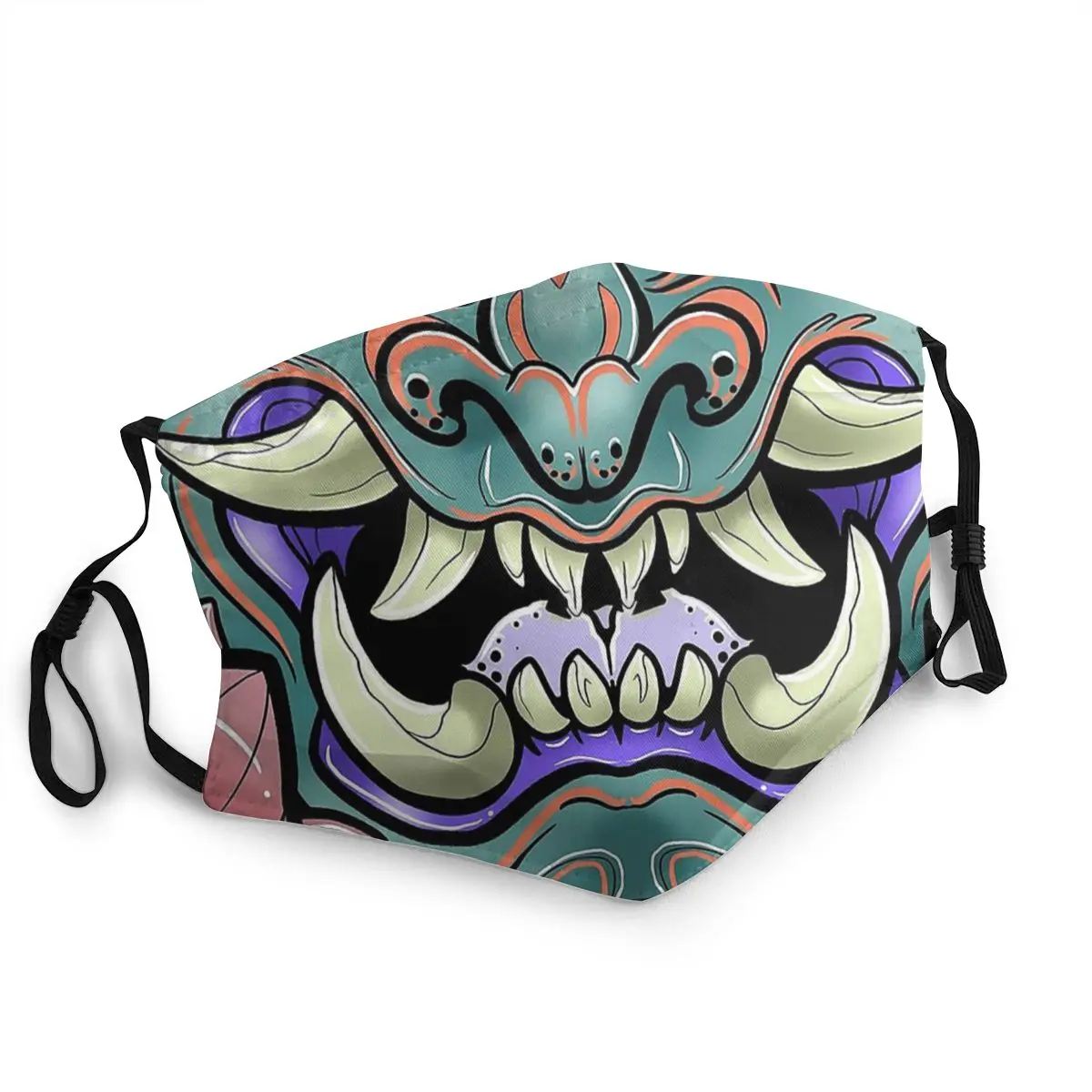 Маска для лица Mascarilla Masque Тканевые маски маска рта Oni Japan Samurai Demon защитная