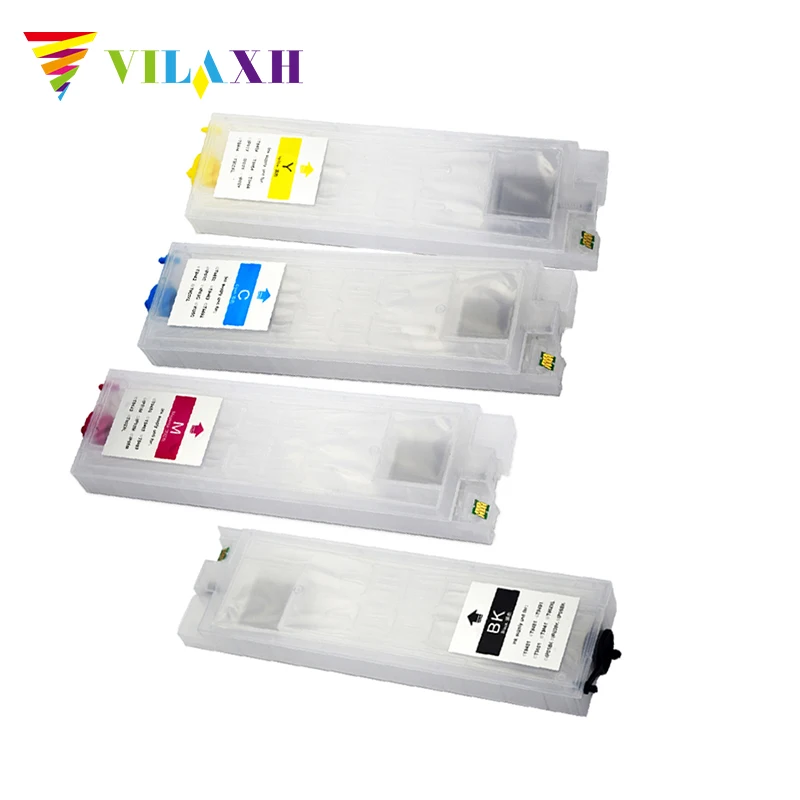 Заполняемый чернильный картридж Vilaxh для картриджей Epson main Pro T9441-T9444 WF-C5290 C5210
