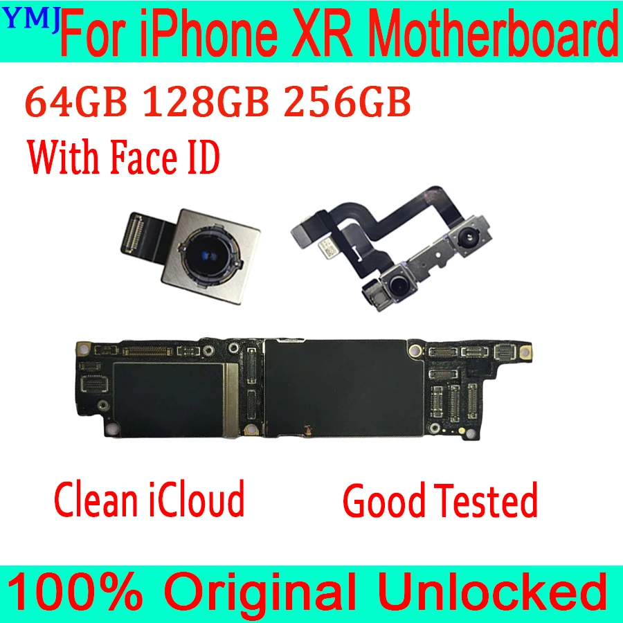 Нет iCloud для iphone XR материнская плата с лицом ID/без лица ID 100% Оригинал разблокирован