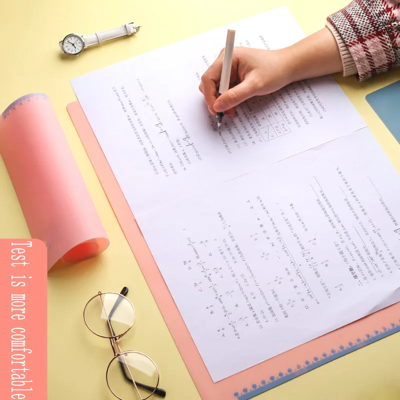 

Writing pad A4 for primary school students with Art Desktop examination silica gel soft medium test transparent A3 thick drawing