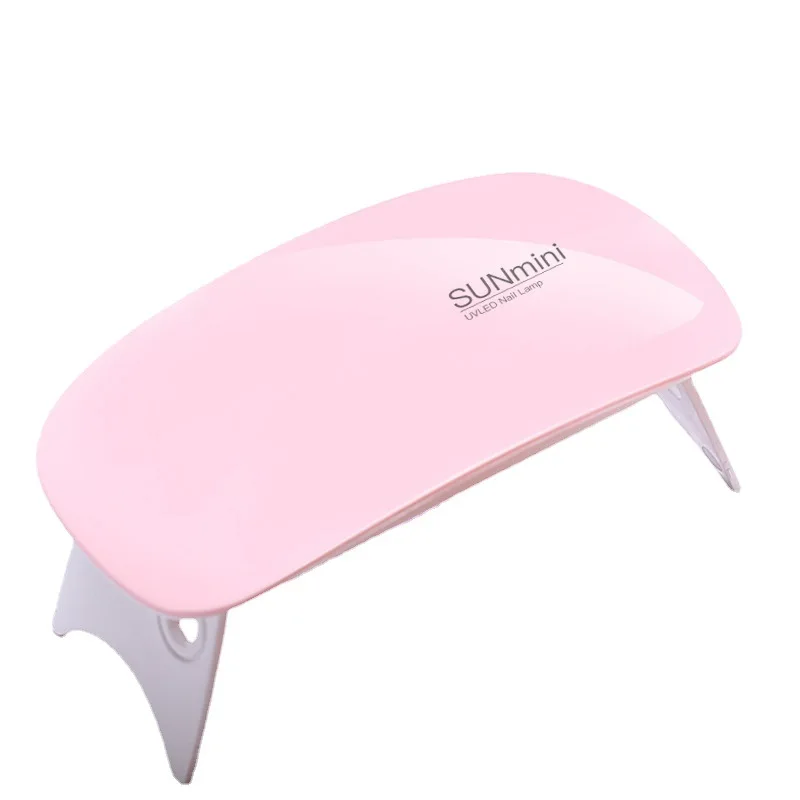 

USB Hot Lamp Phototherapy Machine 6W Mouse Nail Dryer 6 LED Lamp Beads UV Heating Lamp