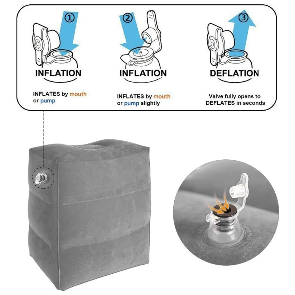 Новинка Детская Надувная подушка для детской кровати 3 цвета|Подушки на кровать| |
