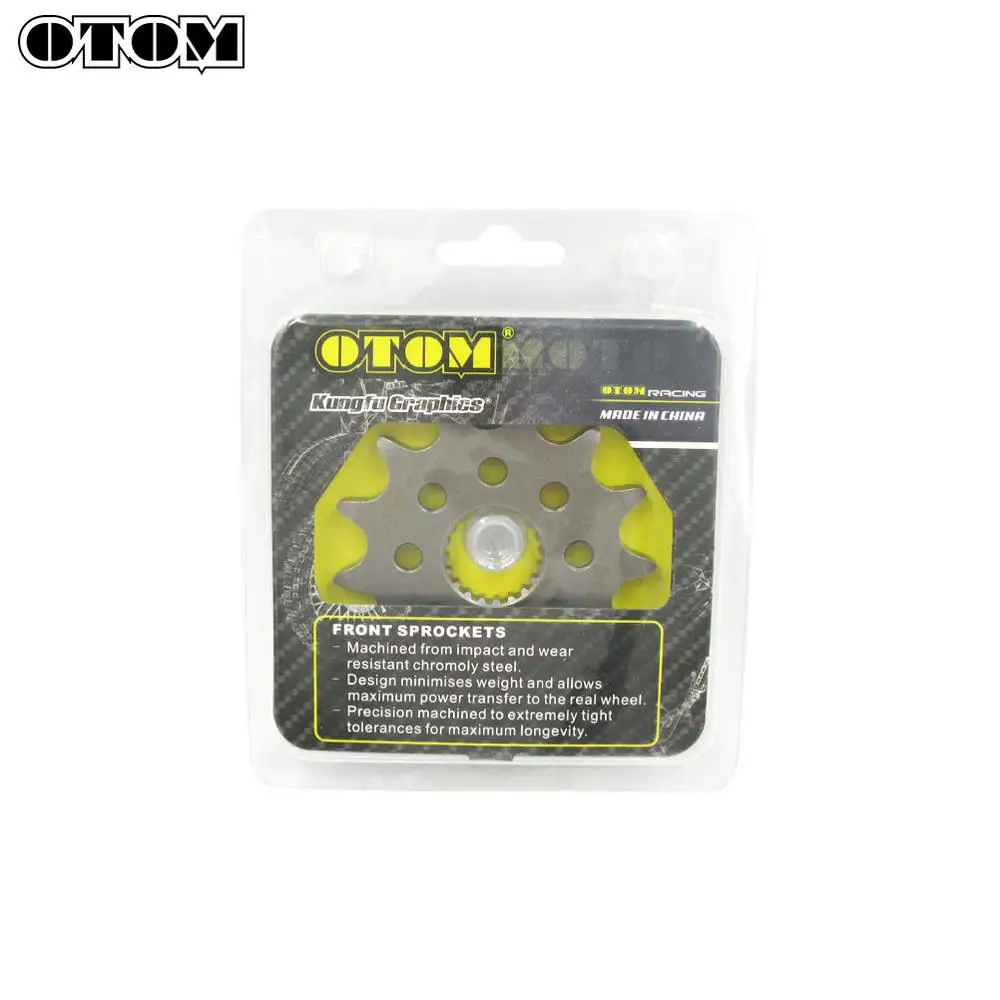 OTOM 525 цепная мотоциклетная маленькая Звездочка эксклюзивная кованая Передняя