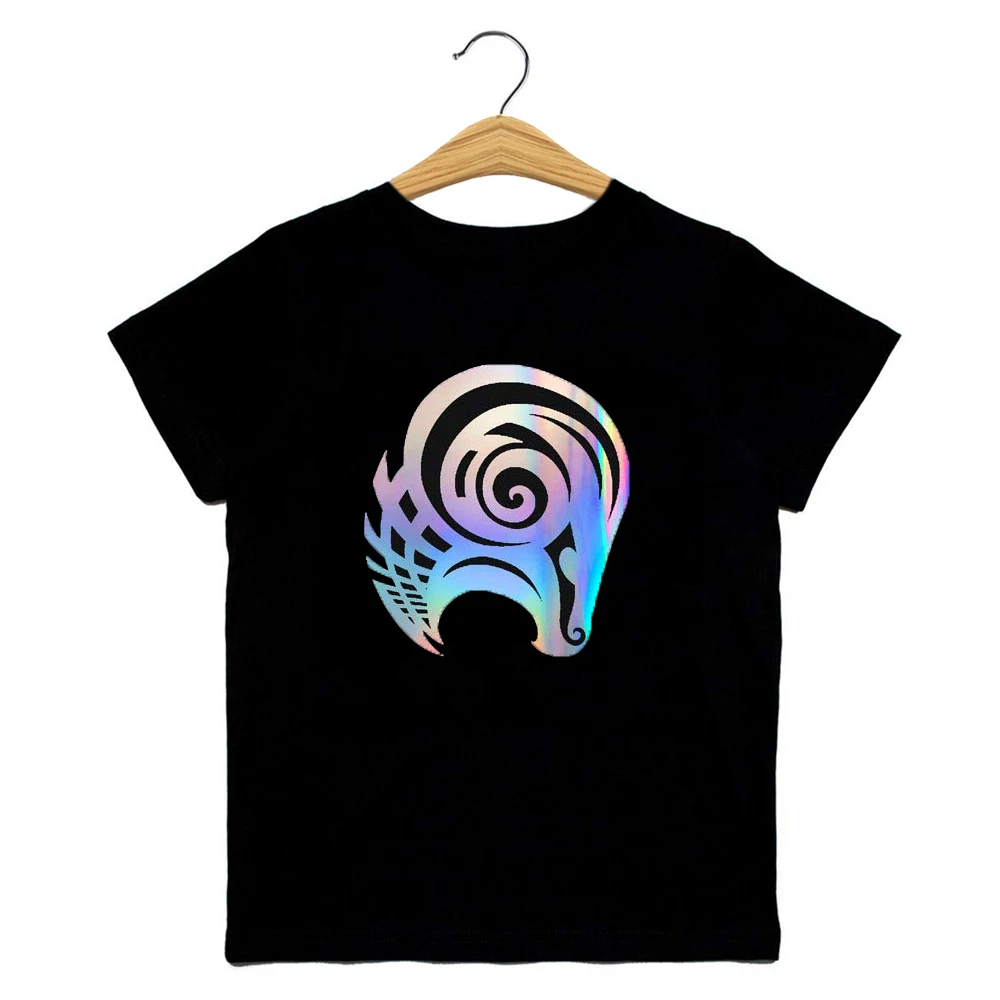 Лазерная теплопередача Винил Радуга голографический утюжок на футболках винил