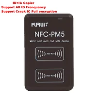 nfc pm5 rfid nfc copier ic id reader writer duplicator english version full decode function smart cards tags iot devices