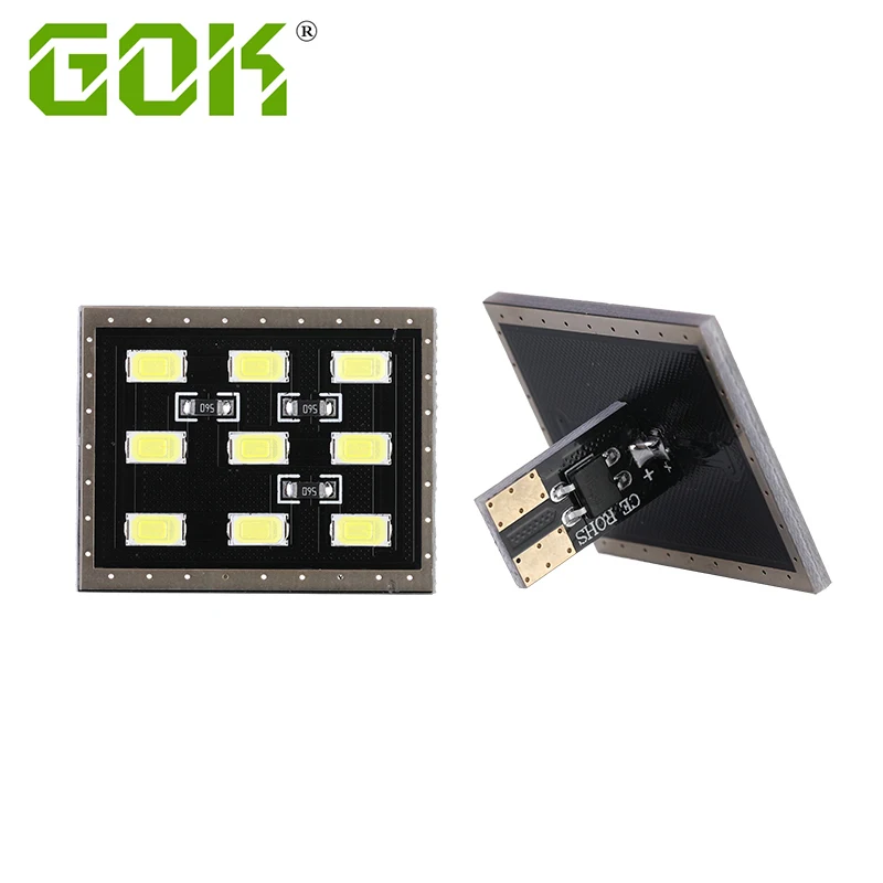 2 4 шт. Автомобильный светодиодный t10 W5W 194 168 T10 9SMD 5730 CANBUS Клиренс ширина клиновая