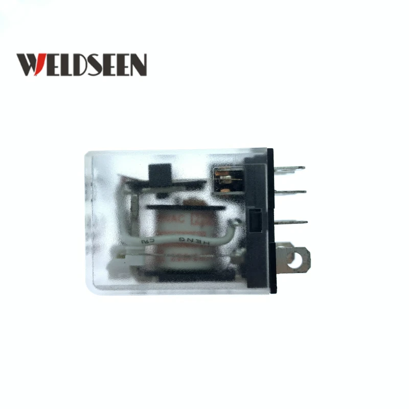 Промежуточное электромагнитное реле 8 контактов 10A серебряный контакт JQX 13F/2Z 12В