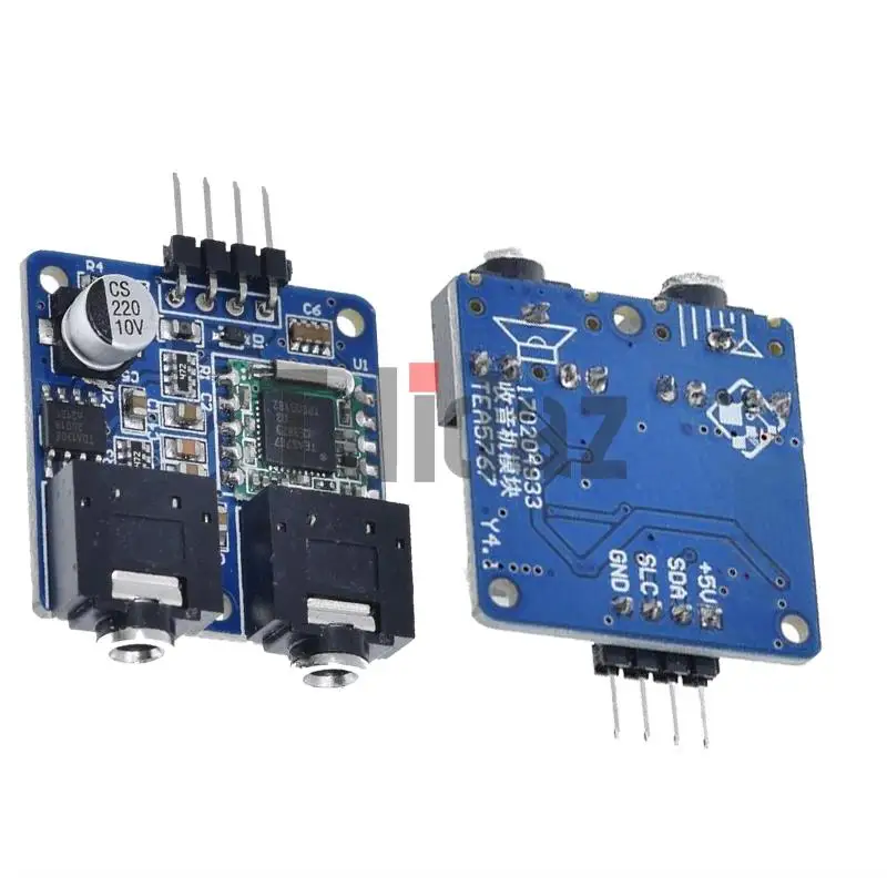 Радиомодуль TEA5767 для Arduino 76-108 МГц с антенной | Электронные компоненты и