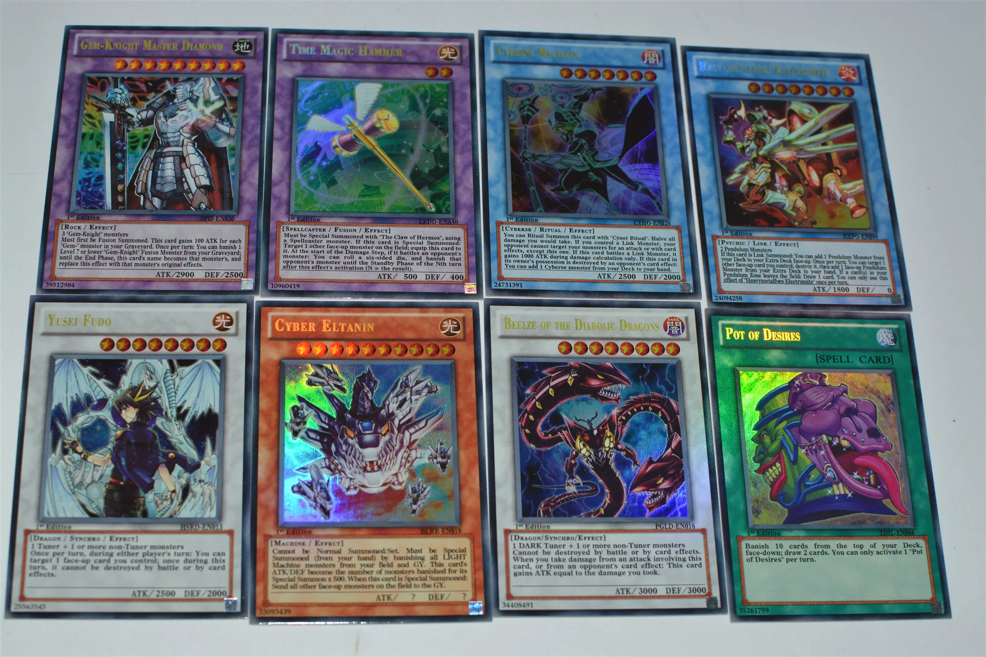 Yu-Gi-Oh 100 шт голографическая карточка Giocattolo коллекция хобби Коллекция игр аниме di Carto