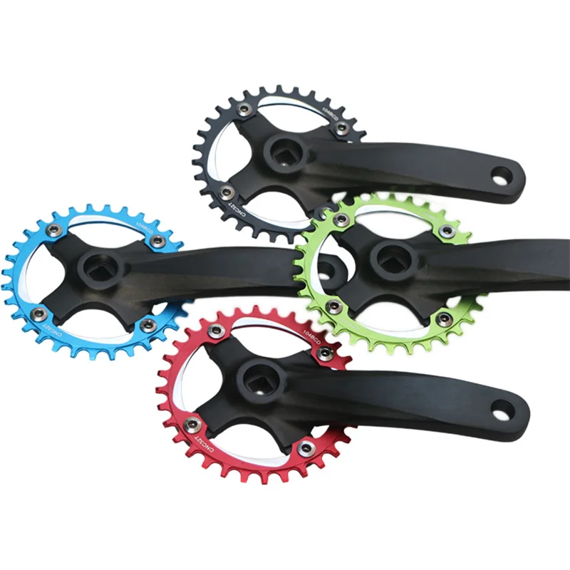 32T 34T 36T 38T BCD104 Mountain Bike Crankset MTB Bicycle 152MM/170MM Crank Arms Aluminum Alloy Parts |