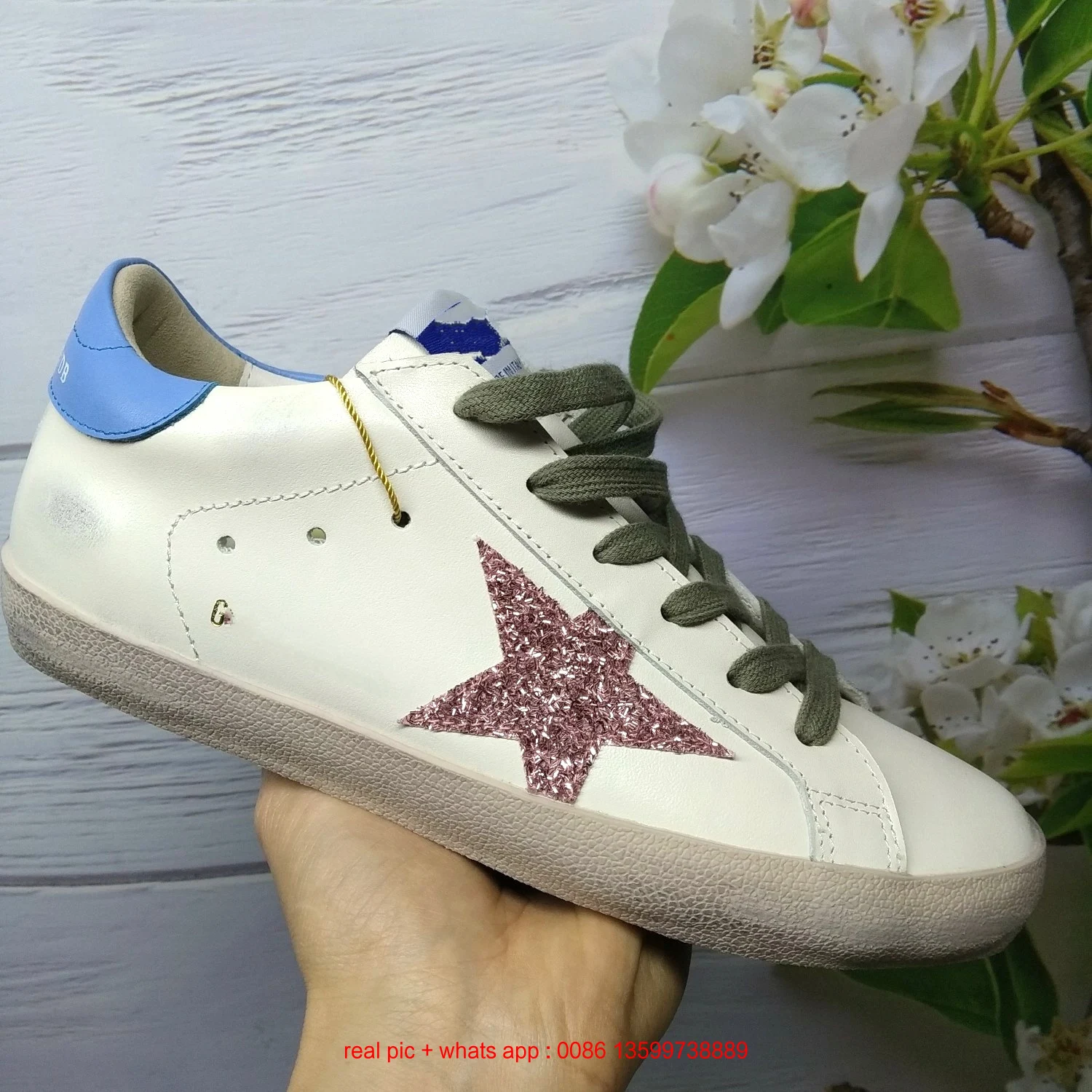 

2021 Casual ShoeDesigner Luxury Sneakers Classical Golden Star Shoes Shoes for Women and ManSummer Retro Style Gooses Sneakers