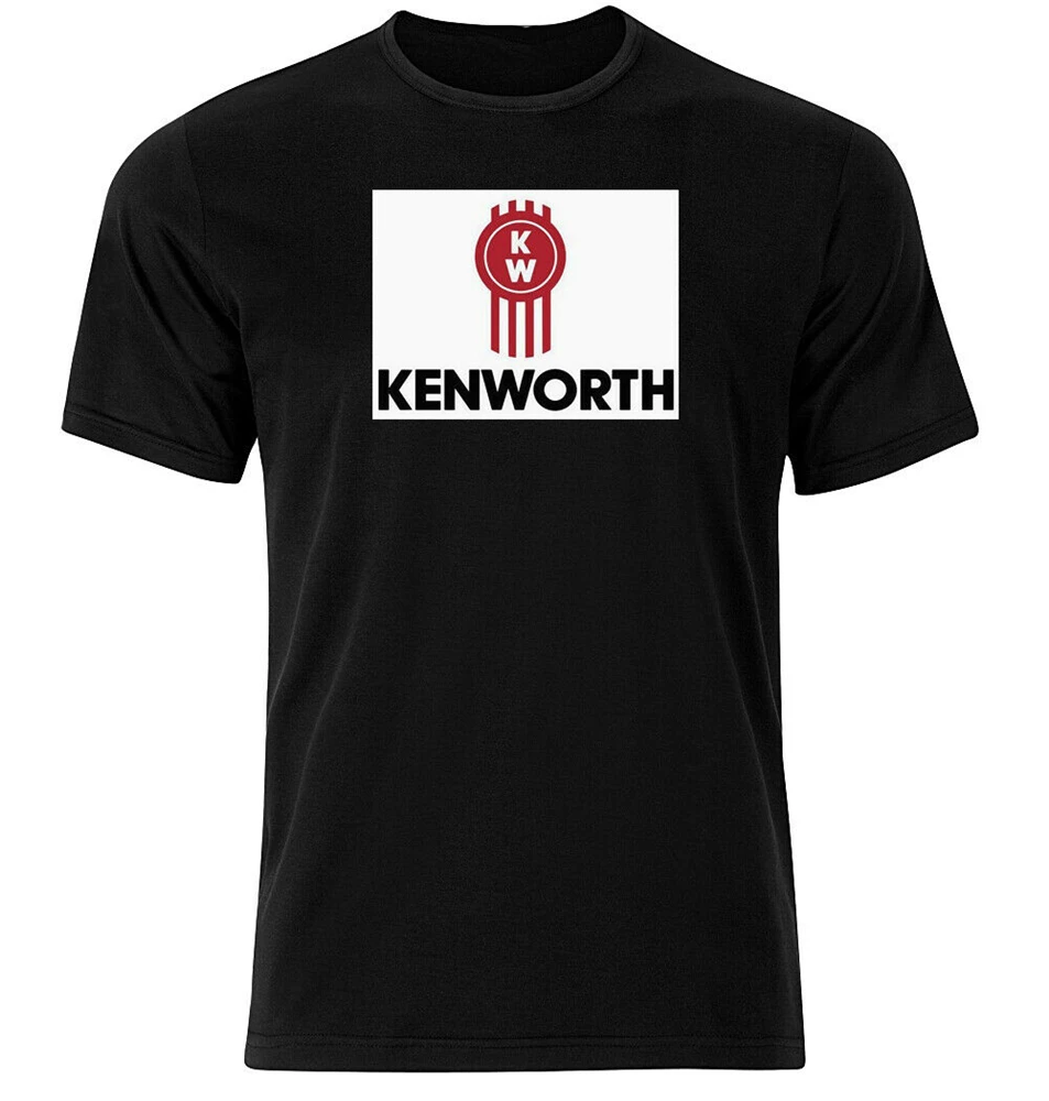 Kenworth Iv Graphic хлопковая футболка с коротким и длинным рукавом 34Th 30Th 40Th 50Th День