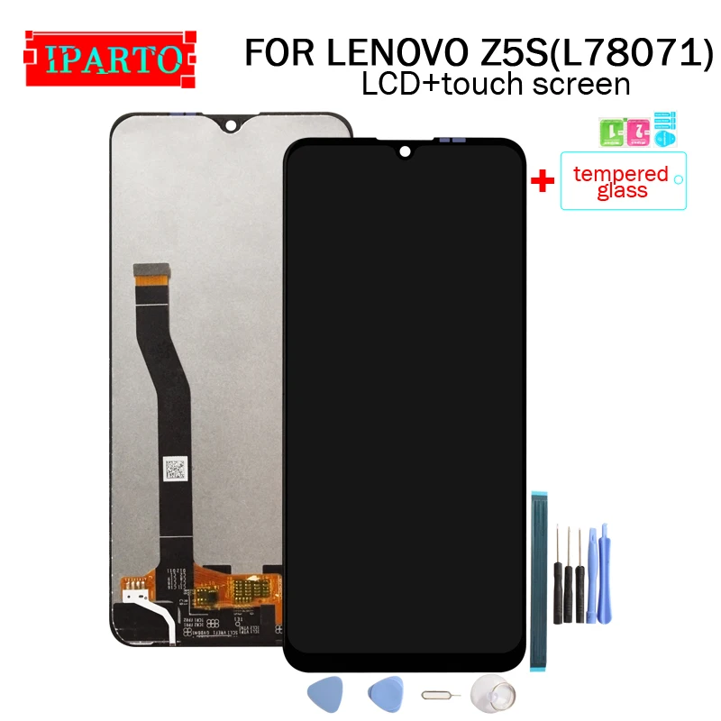 6 3 дюйма для LENOVO Z5S ЖК дисплей + сенсорный экран дигитайзер сборка 100% Оригинальный