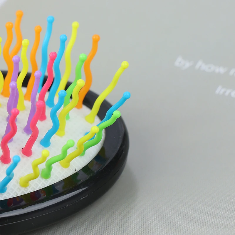 1 шт. Детские волосы расческа карамельного цвета пластиковые щетка ребенок