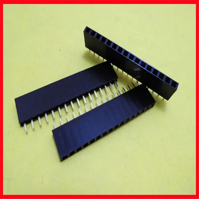 2.54mm female header Straight pin Female Single 1*16P for LCD1602 | Электроника