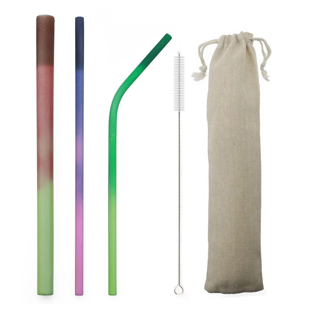 1-5 шт. экологически чистые металлические соломинки из нержавеющей стали | Дом и