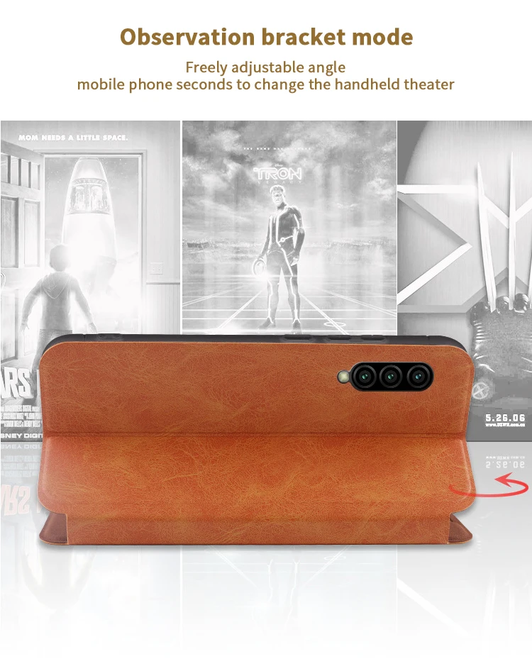Роскошный кожаный флип чехол Mofi для XiaoMi Mi CC9 CC9e 9T Pro подставка с держателем карт Redmi