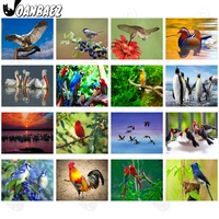 bird animal diamond painting 5d diy rooster mosaic embroidery goose cross stitch mosaic gift design home decoration