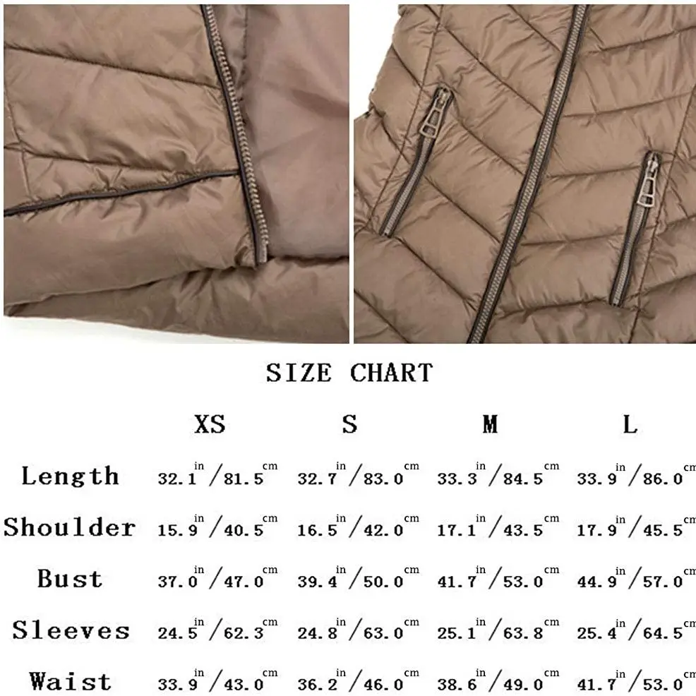 

Giolshon Puffer Jacket Women,Lightweight Padding Bubble Hooded Coat with Fur Collar Warmth Outerwear for Spring Fall Winter