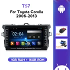 2 Din Android автомобильный радиоприемник для Toyota Corolla E1401502006 2007 2008 2009 2010 2011 2012 GPS USB Мультимедийный