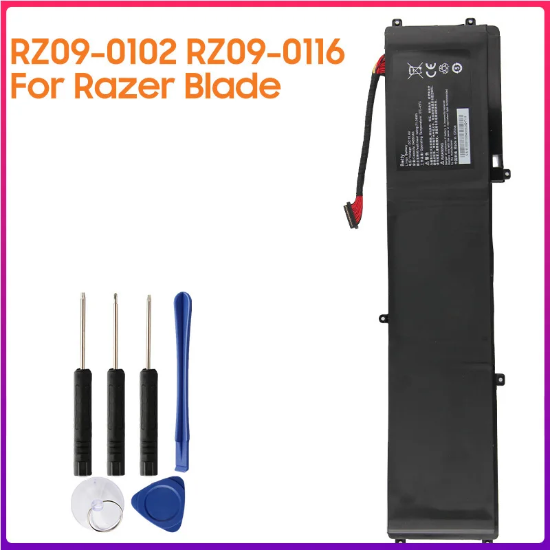 

Original Laptop Battery RZ09-0102 For Razer Blade RZ09-0102 RZ09-0116 E31 RZ09 14" 2014 2015 Authentic 6400mAh