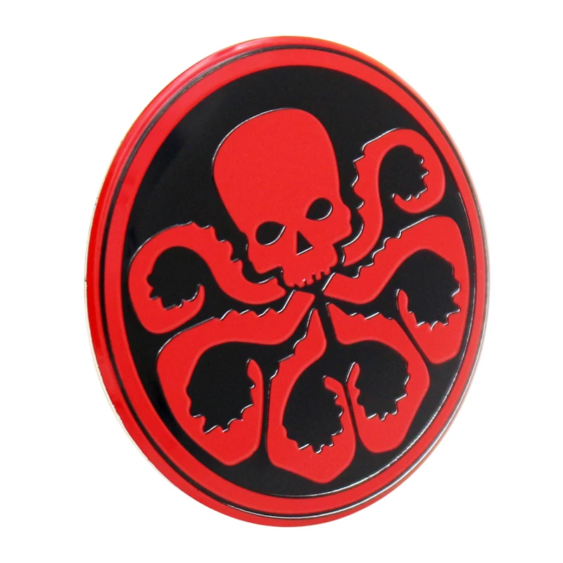 4pcs Octopus Skull Car Steering Wheel Center Sticker Hub Cap Emblem Badge Stickers Symbol For BMW Nissan Styling | Автомобили и