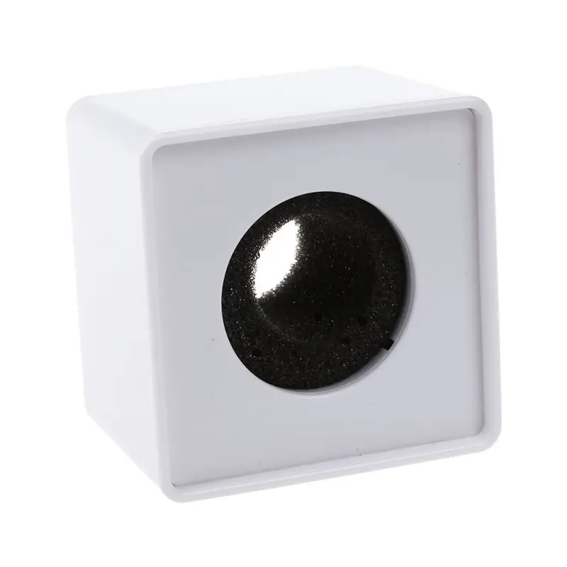 1 шт. Белый ABS Mic мини телефон интервью квадратный логотип флаг станция 39 мм