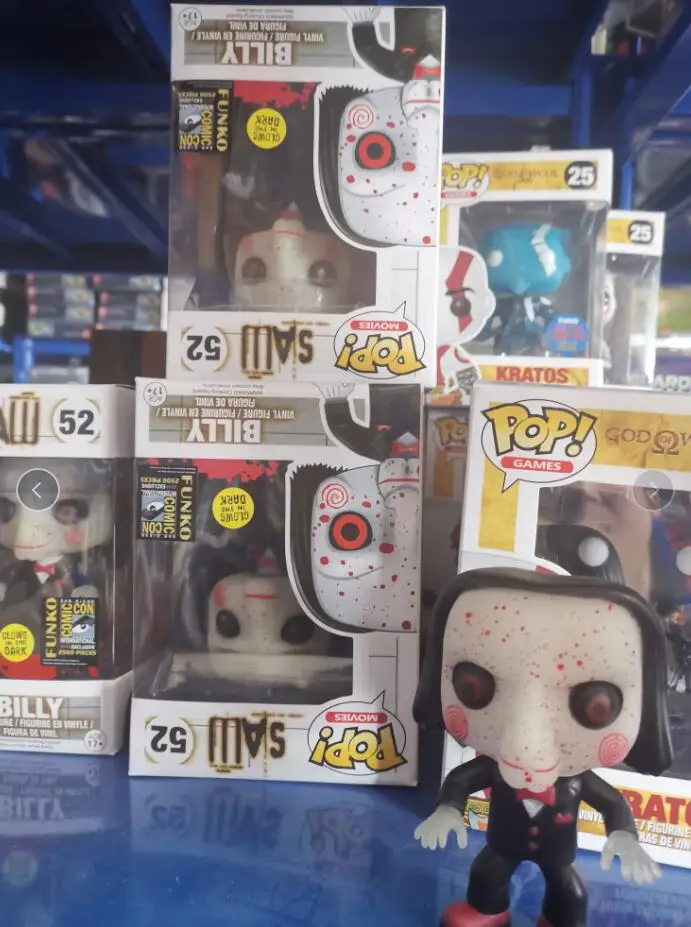 Funko поп-фильме персонаж Billy светится в темноте Ver. Виниловая фигурка кукол игрушки