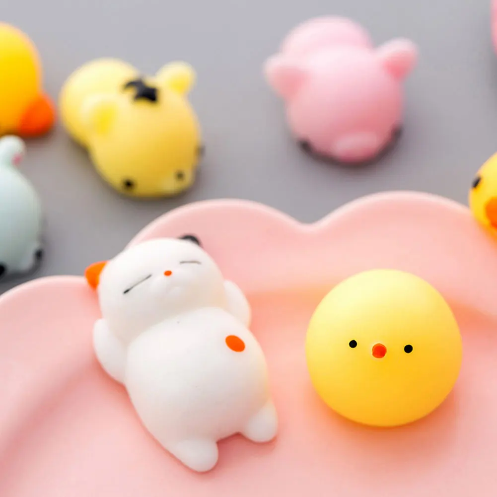 Kawaii животные мочи сжимаемые игрушки милые мини мягкие в форме животных Свинья