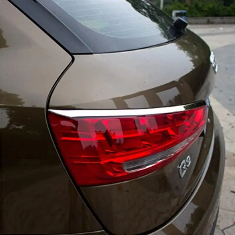 Tonlinker задняя фара брови чехол наклейки для AUDI Q3 2013-15 Стайлинг автомобиля 2 шт. из