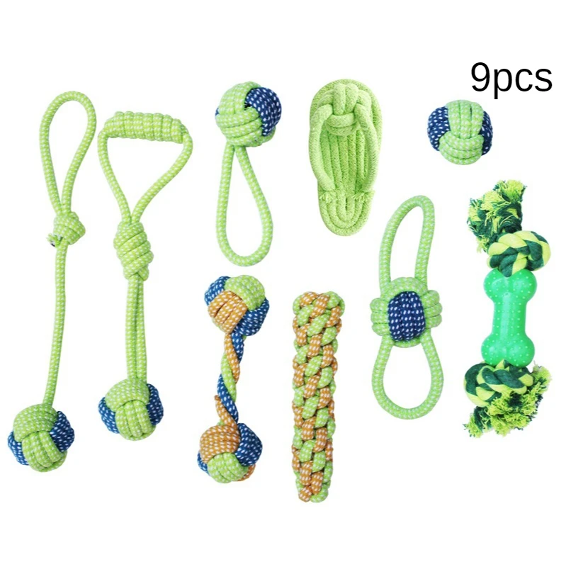 1PC Pet Dog Toys for Large Small Dogs Ball Interactive Rope Christmas Products Chew Toy Accessories | Дом и сад