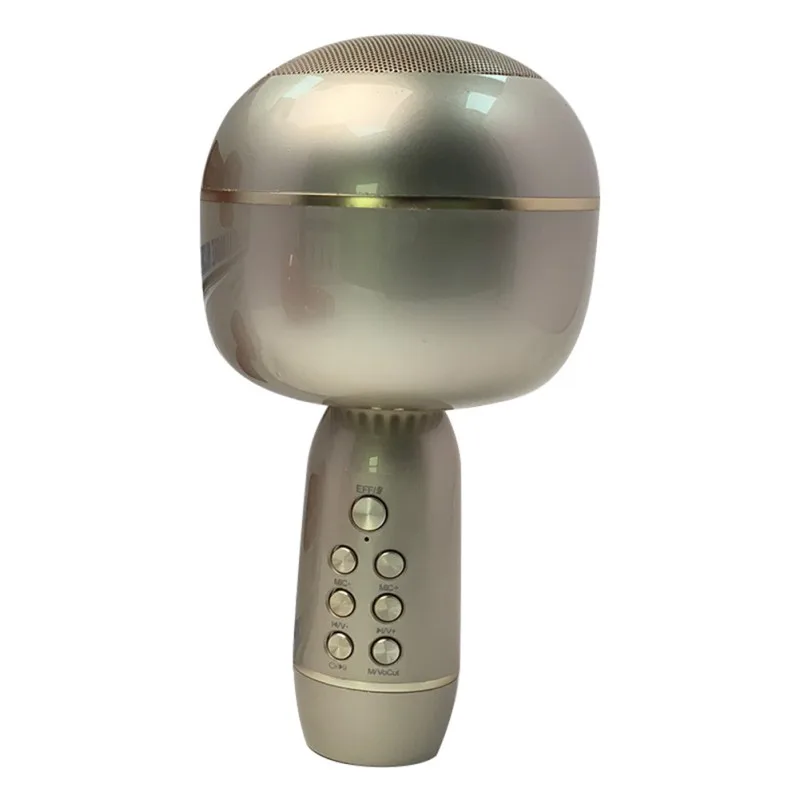 

Wireless Bluetooth Microphone Portable Karaoke Machine Handheld Mic Speaker Home Party Singing