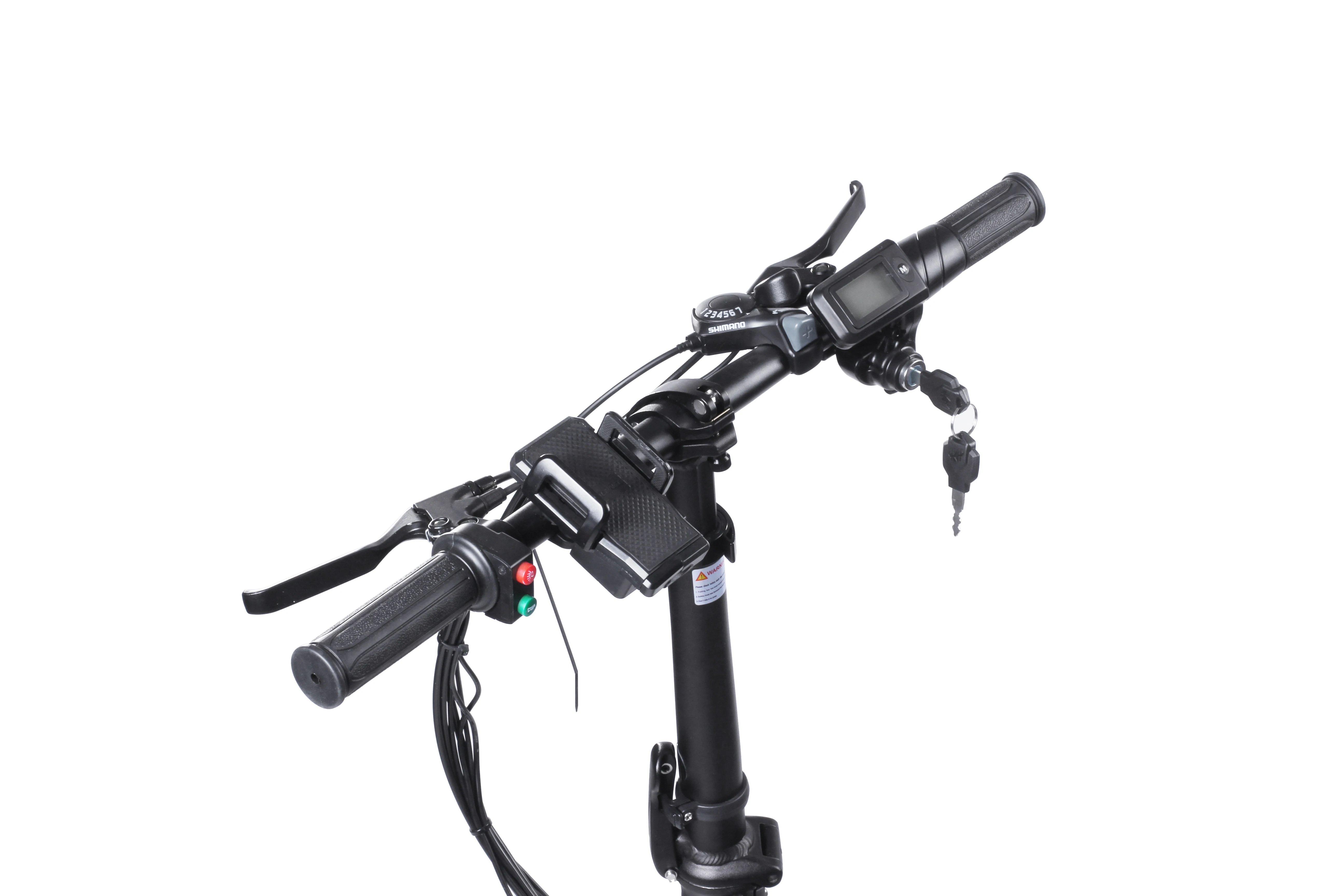 

BEZIOR M20 - 20 inch folding electric bike with two wheels, 35 KM / H, 48V, 350W, rear disk brake