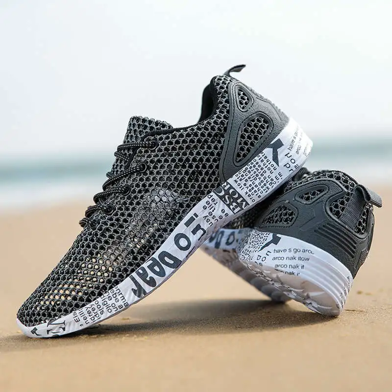 

Кроссовки мужские из натуральной кожи, повседневная обувь для ходьбы, бега, работы, бега, черные, 127A