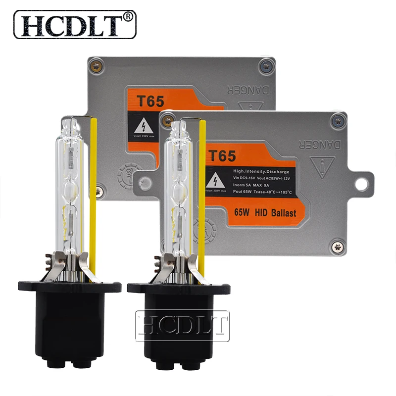 HCDLT быстрая яркость 65 вт 5500K автомобильный свет HID ксенон комплект фар D2H H1 H7 H11 HB3 HB4
