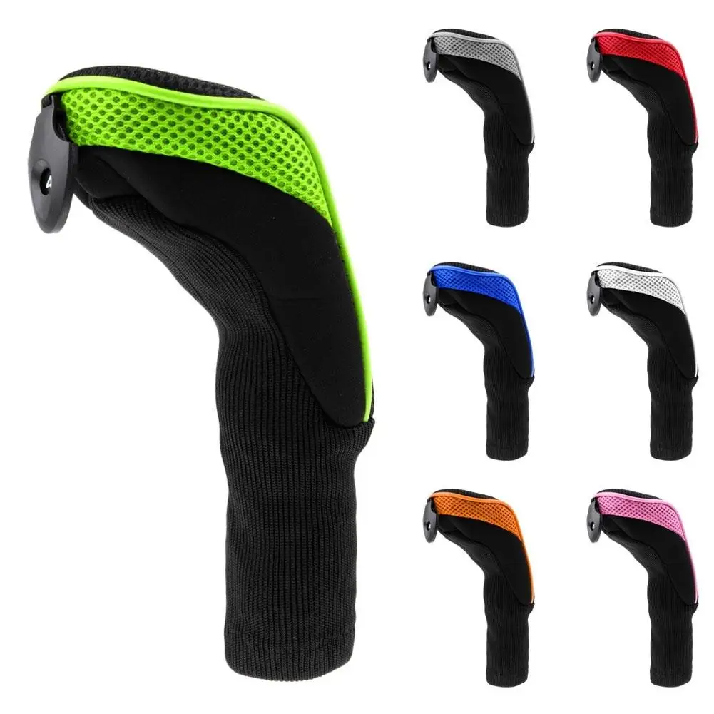 

Сетчатые защитные накладки на голову с длинным вырезом для гольф-клуба, чехол, аксессуары для любителей гольфа, профессиональное обслужива...