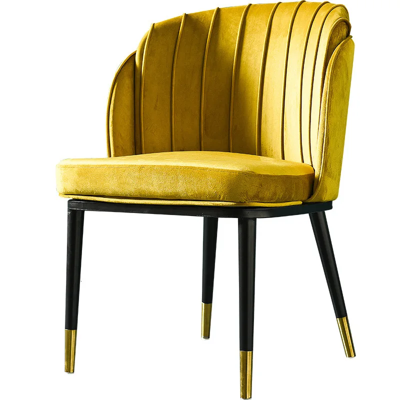 

Стул в скандинавском стиле, стул для столовой, креативный стул для отдыха в кофейне, стул со спинкой, офисный стул для ведения переговоров