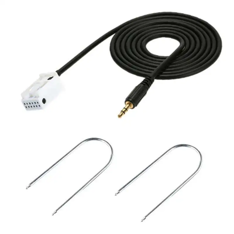 

Автомобильный стерео Aux входной кабель адаптер для Peugeot 307 308 407 408 Citroen C2 C5