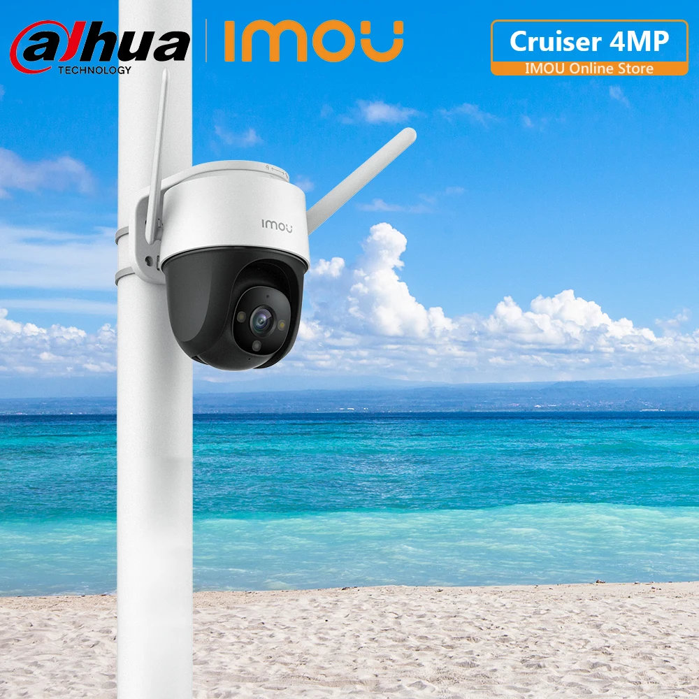 Dahua Imou Cruiser 4MP PTZ наружная ip камера полноцветная ночное видение встроенный Wifi AI