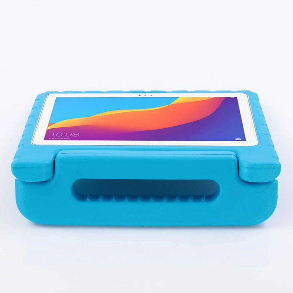 

For Huawei MediaPad M5 lite 10.1inch Kid Safe Rugged Proof Shockproof Thick EVA Foam Case Cover Handle Bracket Protective Shell
