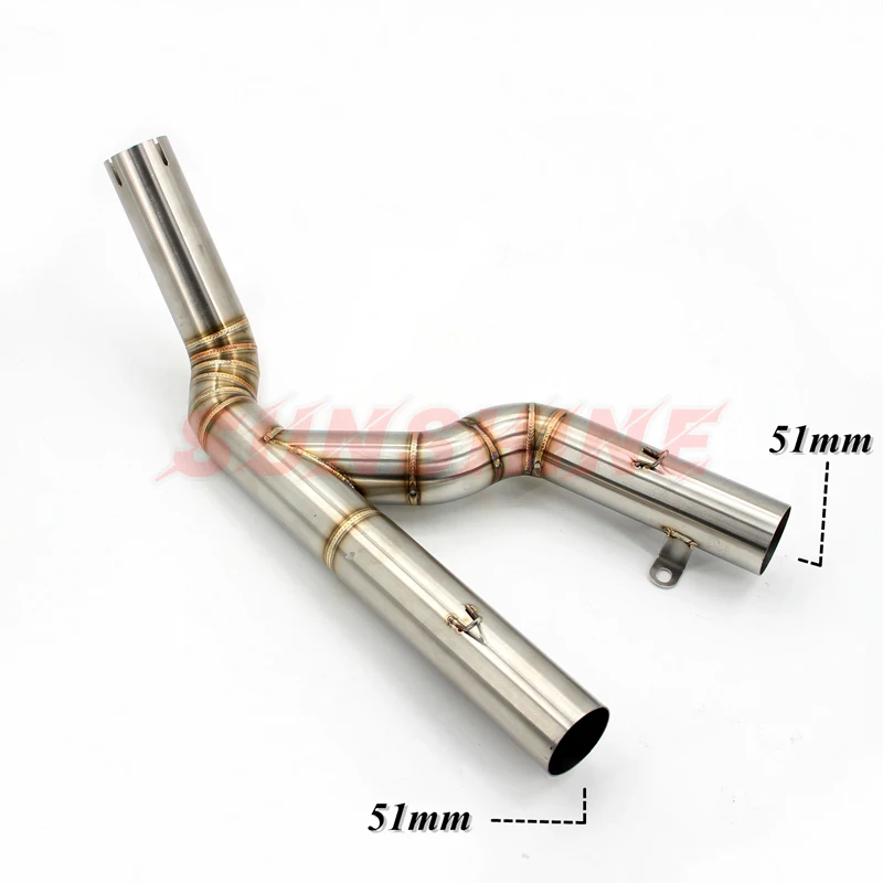 Для KTM 1290 Super Duke R выхлопная труба для мотоцикла модифицированный глушитель