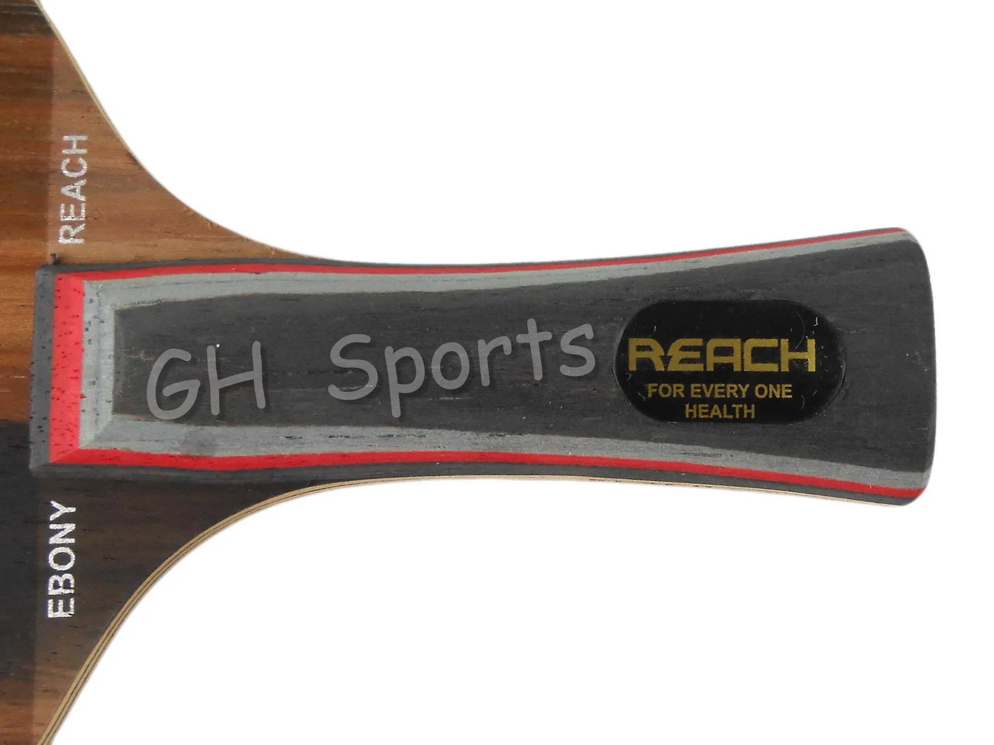 Reach Ebony-7 + Power Ebony7 средне-быстрое длинное лезвие Shakehand FL для настольного тенниса