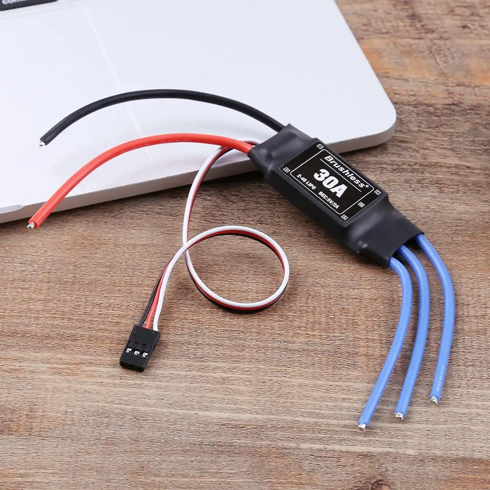 XXD 30A 2-4S ESC контроллер скорости бесщеточного двигателя RC BEC для радиоуправляемого