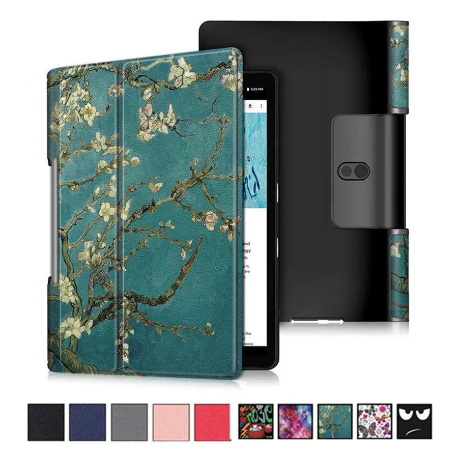 Чехол для Lenovo Yoga Smart Tab YT-X705F Cover Funda 5 10 1 дюймов Тонкий складной чехол-подставка +